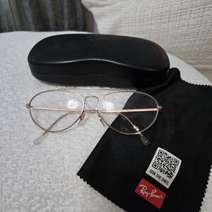 Ray-Ban Rose Gold Aviators FRAMES